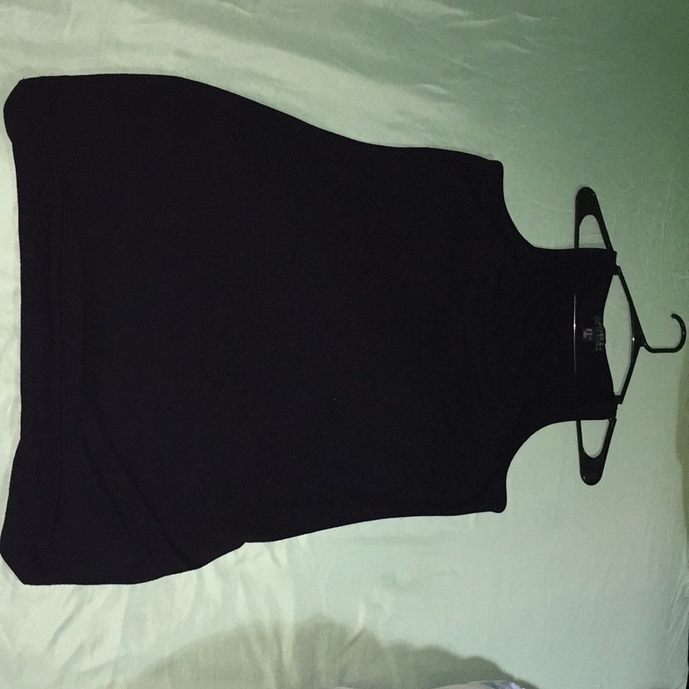 Forever 21 plus size black bodycon dress